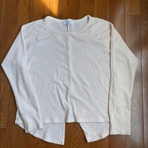 Cream long sleeve size small